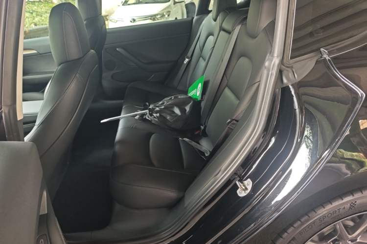 Used Tesla Model 3 2021 Revised Version Standard Range Rear-Wheel Drive Upgraded Edition 3D1 Left Rear Seat