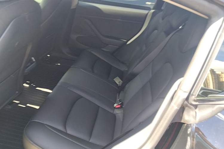 Used Tesla Model 3 2021 Standard Range Rear-Wheel Drive Upgraded Version 3D6 Left Rear Seat