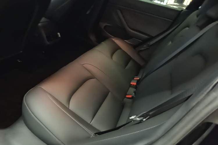 Used Tesla Model 3 2021 Standard Range Rear-Drive Upgraded Version Left Rear Seat