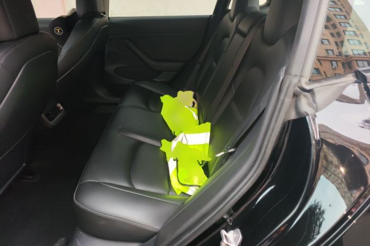 Used Tesla Model 3 2021 Standard Range Rear-Wheel Drive Upgraded Version 3D6 Left Rear Seat
