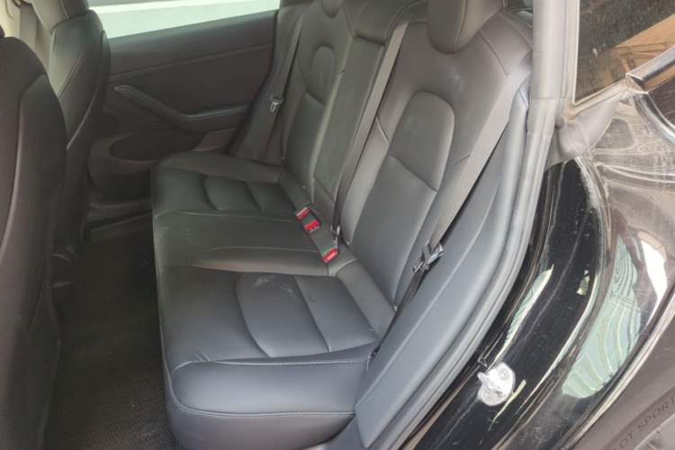 Used Tesla Model 3 2021 Standard Range Rear-Wheel Drive Upgraded Version 3D6 Left Rear Seat