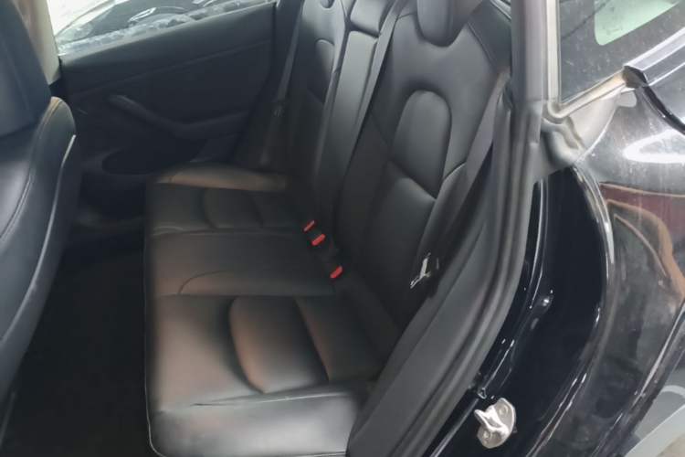 Used Tesla Model 3 2021 Standard Range Rear-Drive Upgraded Version Left Rear Seat