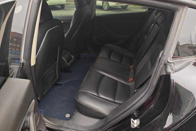 Used Tesla Model 3 2021 Standard Range Rear-Wheel Drive Upgraded Version 3D6 Left Rear Seat