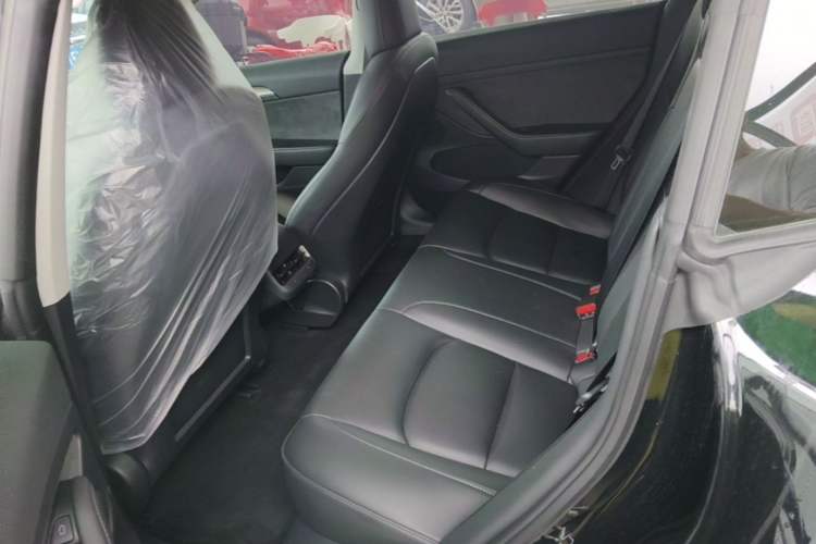 Used Tesla Model 3 2021 Standard Range Rear-Wheel Drive Upgraded Version 3D6 Left Rear Seat