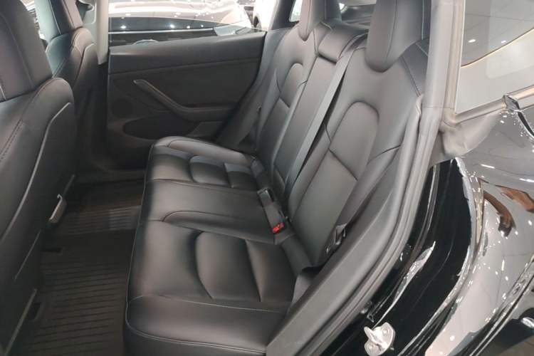 Used Tesla Model 3 2021 Revised Version Standard Range Rear-Wheel Drive Upgraded Edition 3D1 Left Rear Seat