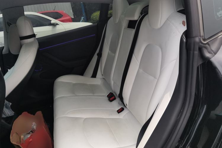 Used Tesla Model 3 2021 Standard Range Rear-Wheel Drive Upgraded Version 3D6 Left Rear Seat