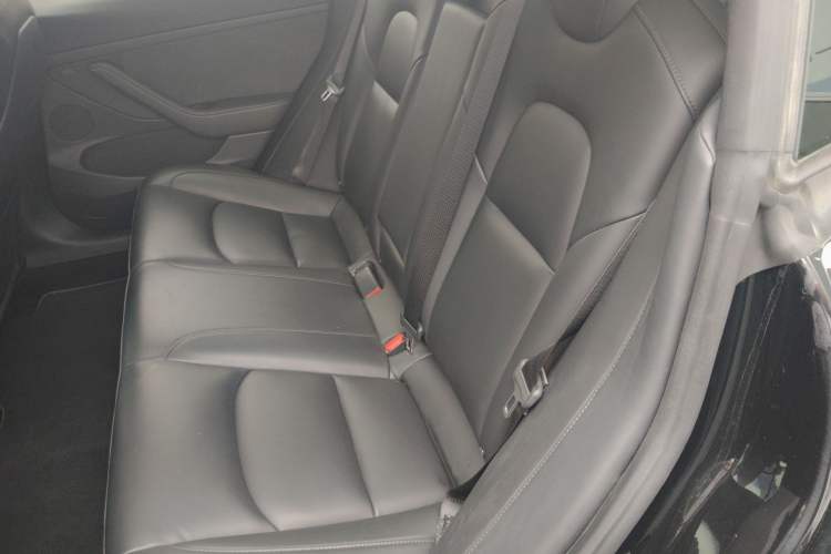 Used Tesla Model 3 2021 Performance High-Performance All-Wheel-Drive Version 3D6 Left Rear Seat
