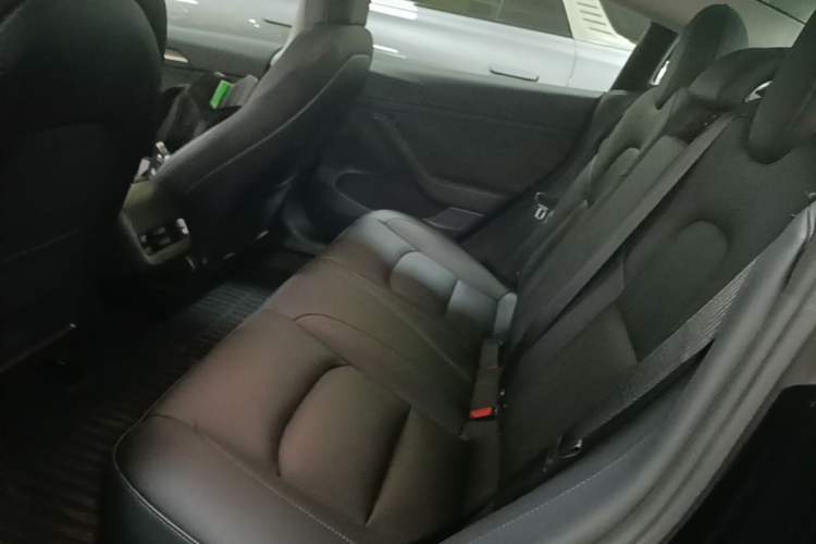 Used Tesla Model 3 2021 Revised Version Standard Range Rear-Wheel Drive Upgraded Edition 3D1 Left Rear Seat