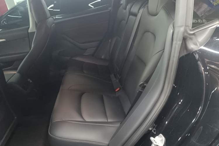 Used Tesla Model 3 2021 Revised Version Standard Range Rear-Wheel Drive Upgraded Edition 3D1 Left Rear Seat