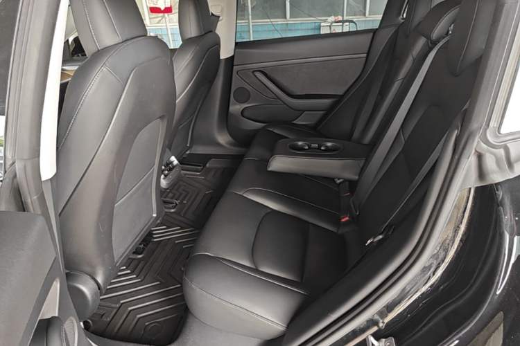 Used Tesla Model 3 2021 Standard Range Rear-Wheel Drive Upgraded Version 3D6 Left Rear Seat