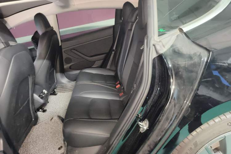 Used Tesla Model 3 2021 Standard Range Rear-Drive Upgraded Version Left Rear Seat