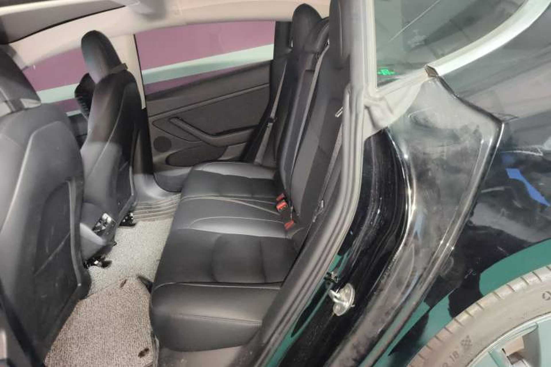 Used Tesla Model 3 2021 Standard Range Rear-Drive Upgraded Version Left Rear Seat