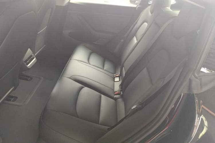 Used Tesla Model 3 2021 Standard Range Rear-Drive Upgraded Version Left Rear Seat