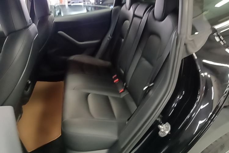 Used Tesla Model 3 2021 Revised Version Standard Range Rear-Wheel Drive Upgraded Edition 3D1 Left Rear Seat