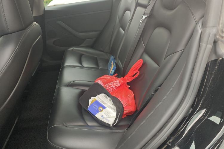 Used Tesla Model 3 2021 Standard Range Rear-Drive Upgraded Version Left Rear Seat