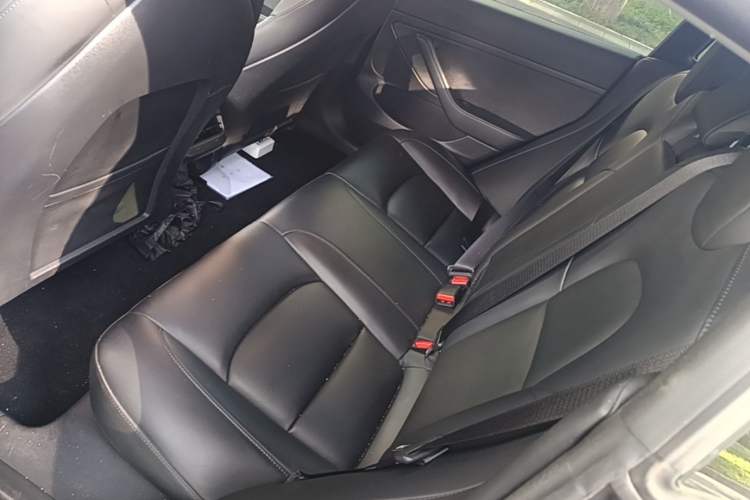 Used Tesla Model 3 2021 Standard Range Rear-Drive Upgraded Version Left Rear Seat