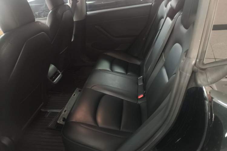 Used Tesla Model 3 2021 Revised Version Standard Range Rear-Wheel Drive Upgraded Edition 3D1 Left Rear Seat