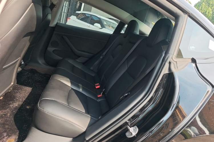 Used Tesla Model 3 2021 Standard Range Rear-Wheel Drive Upgraded Version 3D6 Left Rear Seat