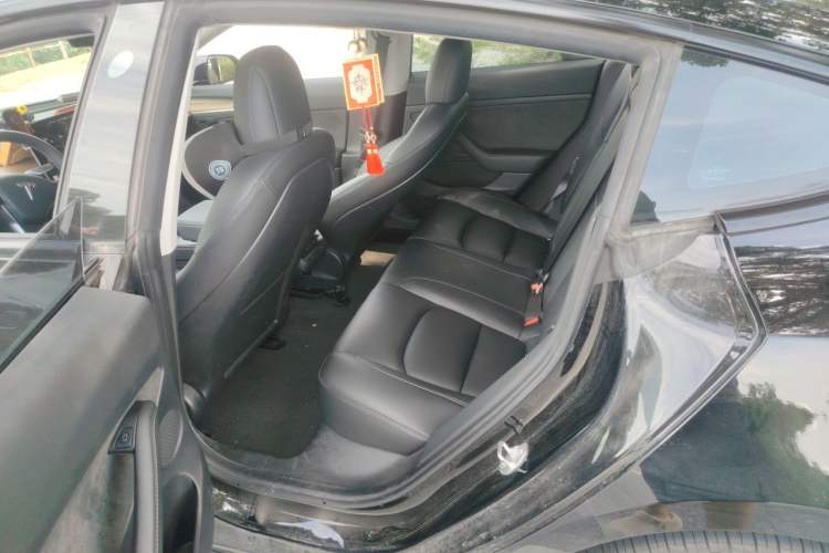 Used Tesla Model 3 2021 Standard Range Rear-Drive Upgraded Version Left Rear Seat