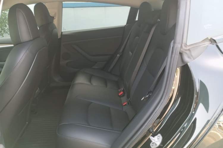 Used Tesla Model 3 2021 Revised Version Standard Range Rear-Wheel Drive Upgraded Edition 3D1 Left Rear Seat