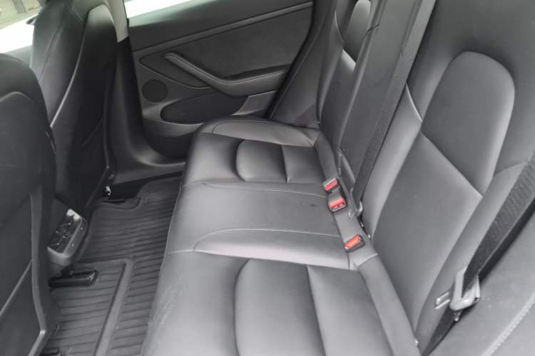 Used Tesla Model 3 2021 Revised Version Standard Range Rear-Wheel Drive Upgraded Edition 3D1 Left Rear Seat
