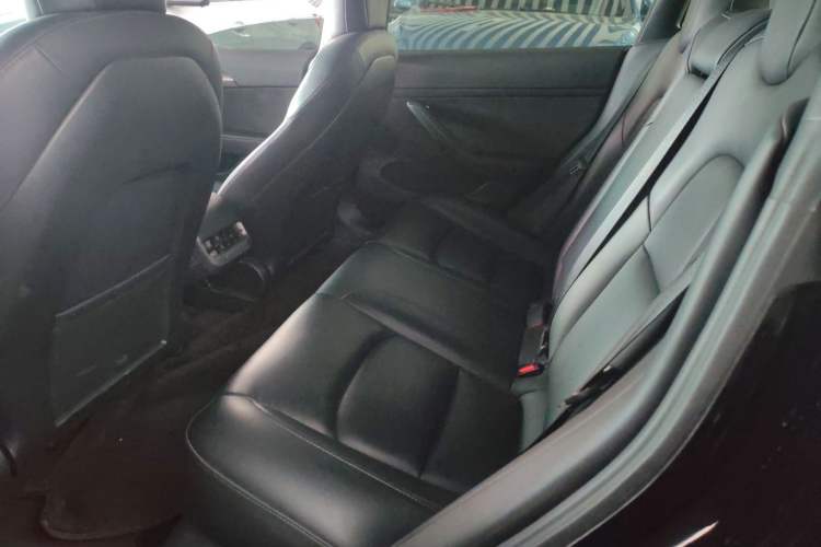 Used Tesla Model 3 2021 Standard Range Rear-Wheel Drive Upgraded Version 3D6 Left Rear Seat