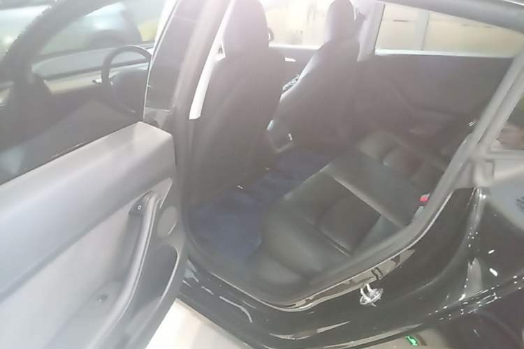 Used Tesla Model 3 2021 Standard Range Rear-Wheel Drive Upgraded Version 3D6 Left Rear Seat