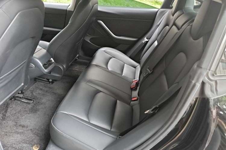 Used Tesla Model 3 2021 Revised Version Standard Range Rear-Wheel Drive Upgraded Edition 3D1 Left Rear Seat