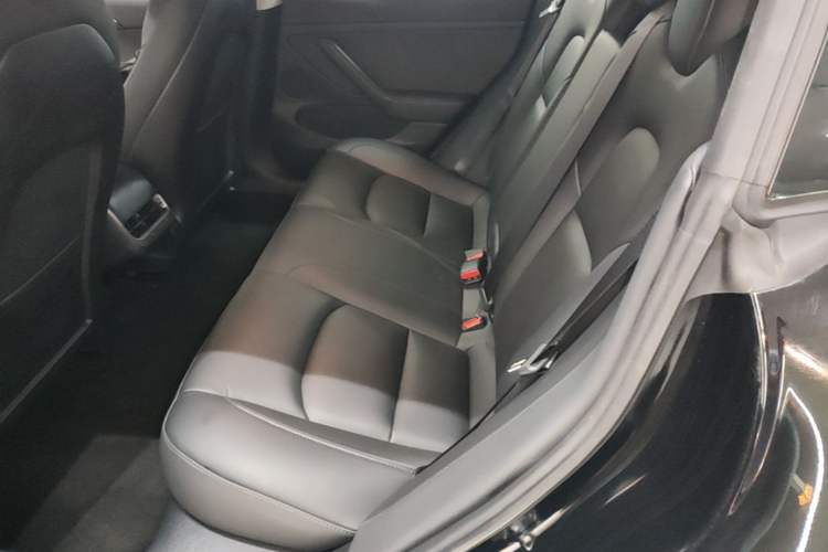 Used Tesla Model 3 2021 Revised Version Standard Range Rear-Wheel Drive Upgraded Edition 3D1 Left Rear Seat