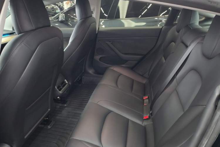 Used Tesla Model 3 2021 Revised Version Standard Range Rear-Wheel Drive Upgraded Edition 3D1 Left Rear Seat