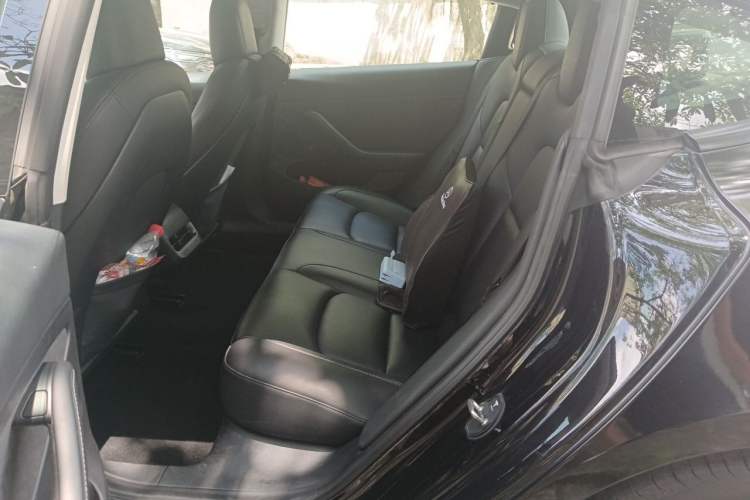 Used Tesla Model 3 2021 Standard Range Rear-Wheel Drive Upgraded Version 3D6 Left Rear Seat