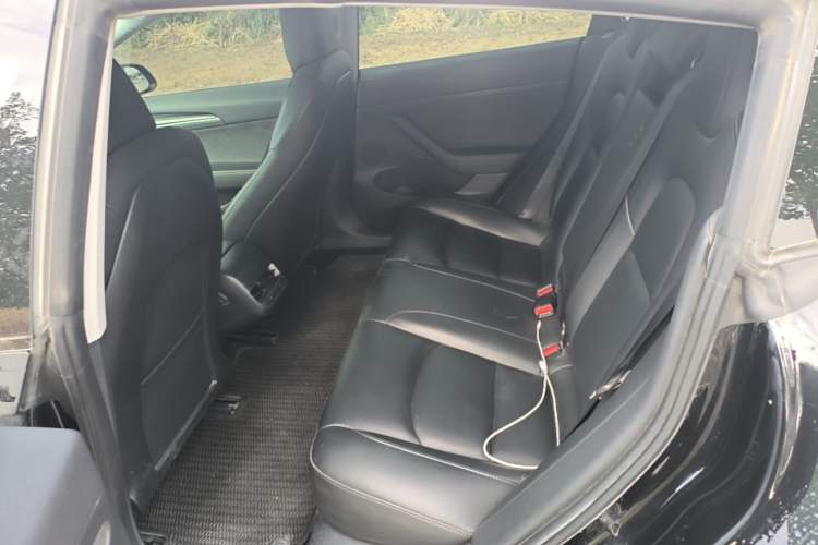 Used Tesla Model 3 2021 Standard Range Rear-Wheel Drive Upgraded Version 3D6 Left Rear Seat