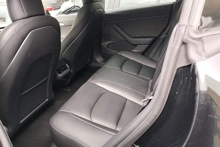 Used Tesla Model 3 2021 Standard Range Rear-Wheel Drive Upgraded Version 3D6 Left Rear Seat