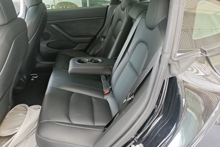 Used Tesla Model 3 2021 Revised Version II – Performance High-Performance All-Wheel-Drive Edition Left Rear Seat