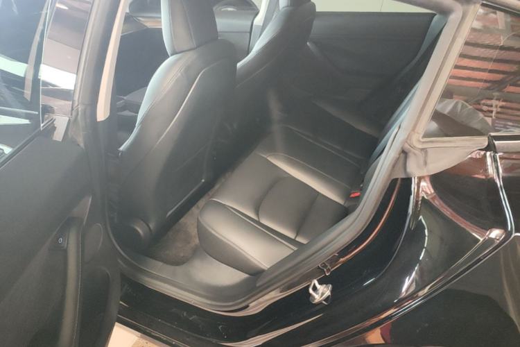 Used Tesla Model 3 2021 Revised Version Standard Range Rear-Wheel Drive Upgraded Edition 3D1 Left Rear Seat