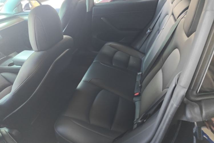 Used Tesla Model 3 2021 Revised Version Standard Range Rear-Wheel Drive Upgraded Edition 3D1 Left Rear Seat
