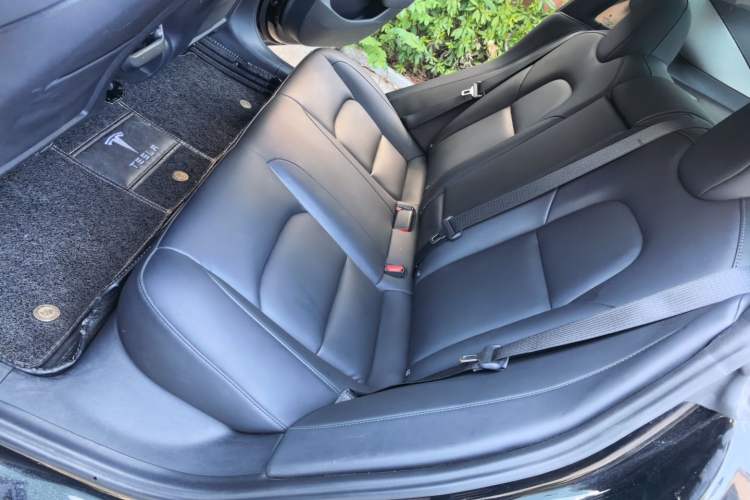 Used Tesla Model 3 2021 Standard Range Rear-Wheel Drive Upgraded Version 3D6 Left Rear Seat