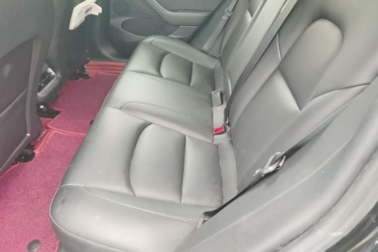 Used Tesla Model 3 2021 Standard Range Rear-Wheel Drive Upgraded Version 3D6 Left Rear Seat
