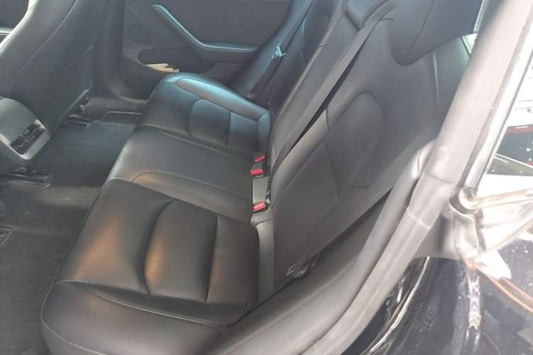 Used Tesla Model 3 2021 Standard Range Rear-Wheel Drive Upgraded Version 3D6 Left Rear Seat