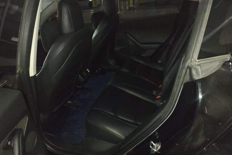 Used Tesla Model 3 2021 Standard Range Rear-Wheel Drive Upgraded Version 3D6 Left Rear Seat