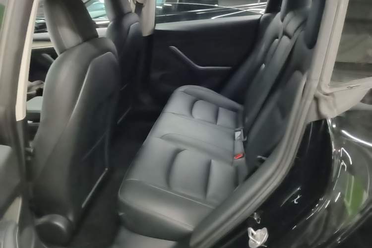Used Tesla Model 3 2021 Revised Version Standard Range Rear-Wheel Drive Upgraded Edition 3D1 Left Rear Seat