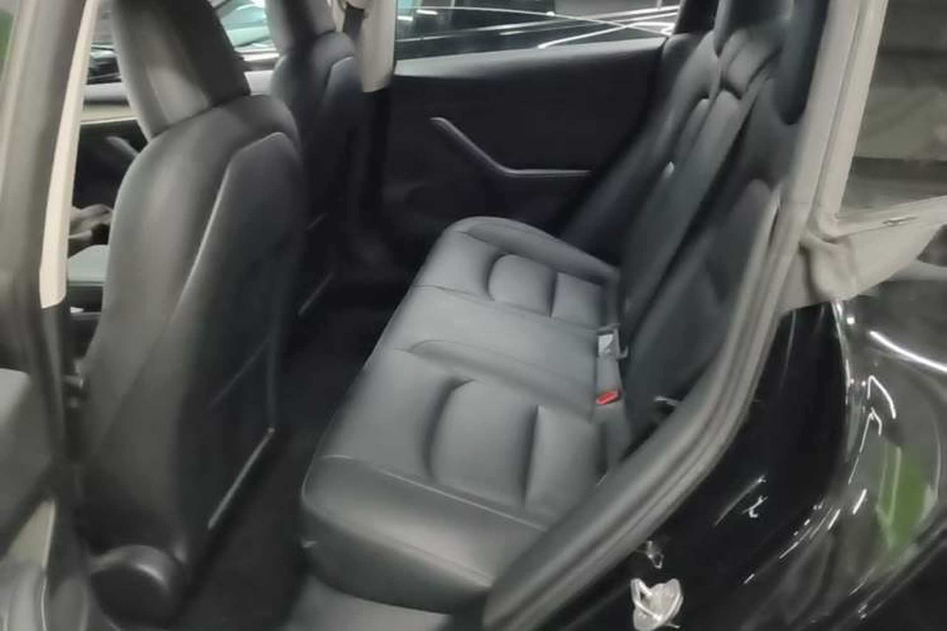 Used Tesla Model 3 2021 Revised Version Standard Range Rear-Wheel Drive Upgraded Edition 3D1 Left Rear Seat
