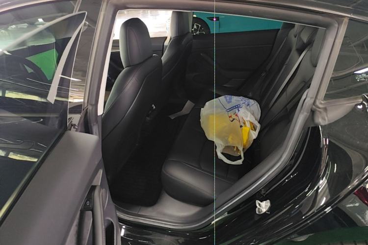 Used Tesla Model 3 2021 Standard Range Rear-Drive Upgraded Version Left Rear Seat