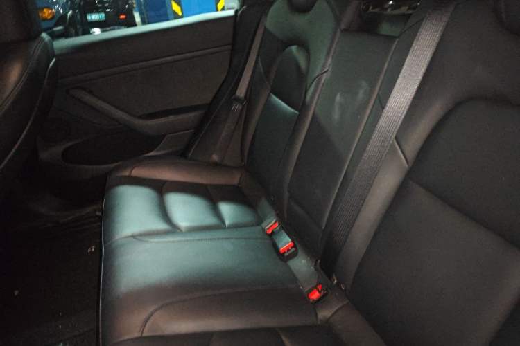 Used Tesla Model 3 2021 Revised Version Standard Range Rear-Wheel Drive Upgraded Edition 3D1 Left Rear Seat