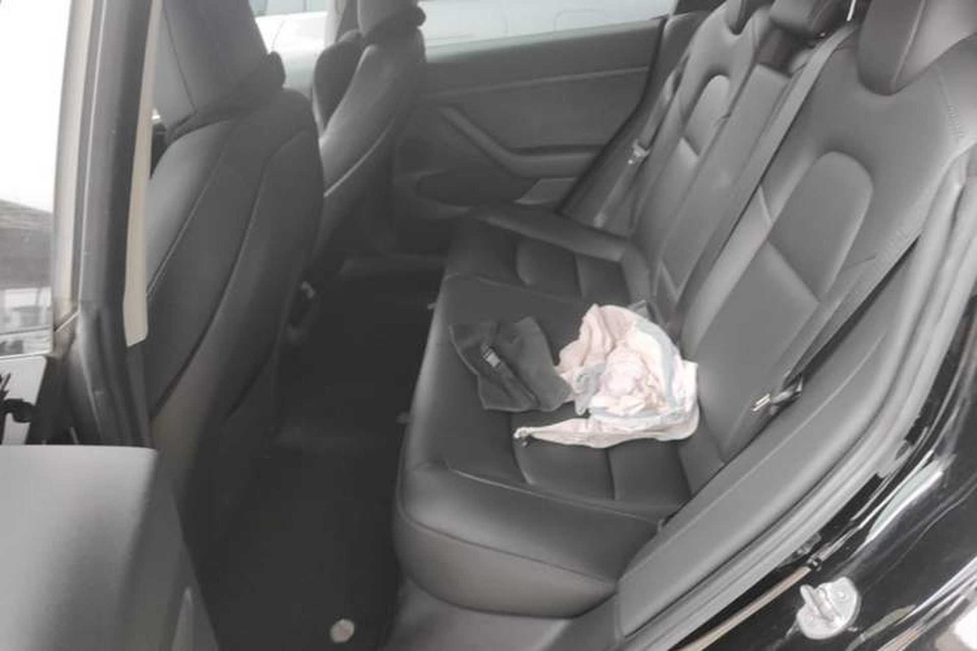 Used Tesla Model 3 2021 Standard Range Rear-Drive Upgraded Version Left Rear Seat