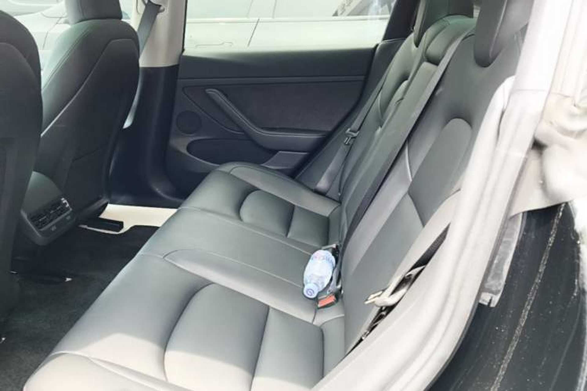 Used Tesla Model 3 2021 Standard Range Rear-Wheel Drive Upgraded Version 3D6 Left Rear Seat