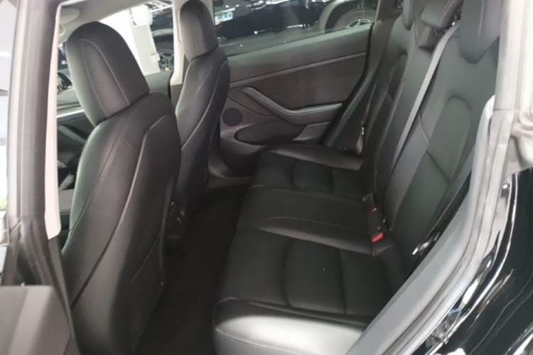 Used Tesla Model 3 2021 Standard Range Rear-Drive Upgraded Version Left Rear Seat