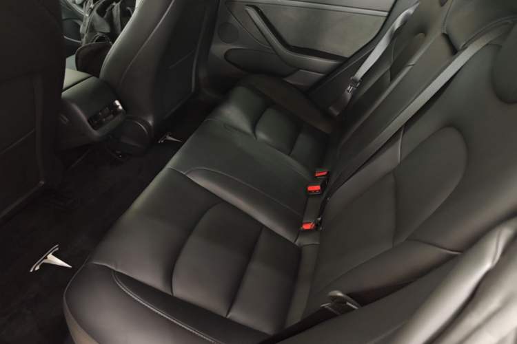 Used Tesla Model 3 2021 Standard Range Rear-Wheel Drive Upgraded Version 3D6 Left Rear Seat