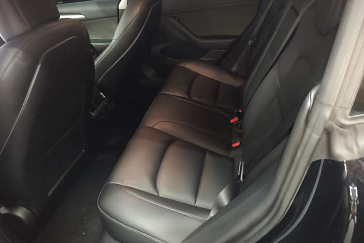 Used Tesla Model 3 2021 Revised Version II – Performance High-Performance All-Wheel-Drive Edition Left Rear Seat