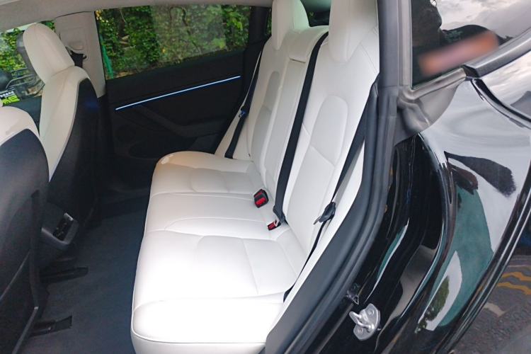 Used Tesla Model 3 2021 Standard Range Rear-Wheel Drive Upgraded Version 3D6 Left Rear Seat